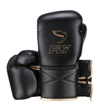 Fly Superlace x Boxhandschuhe Schwarz/Gold