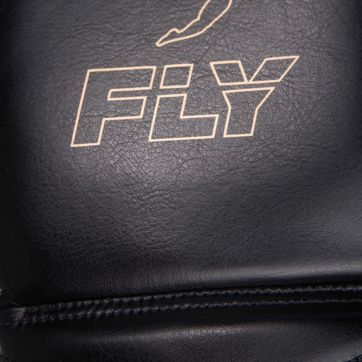 Fly Superlace X Boxing Gloves Black/Gold from Made4Fighters