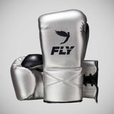 Fly Superlace x Boxhandschuhe Silber/Schwarz