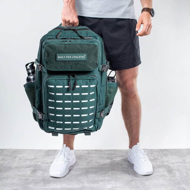 Forest Green Built For Athletes Large Gym Backpack   