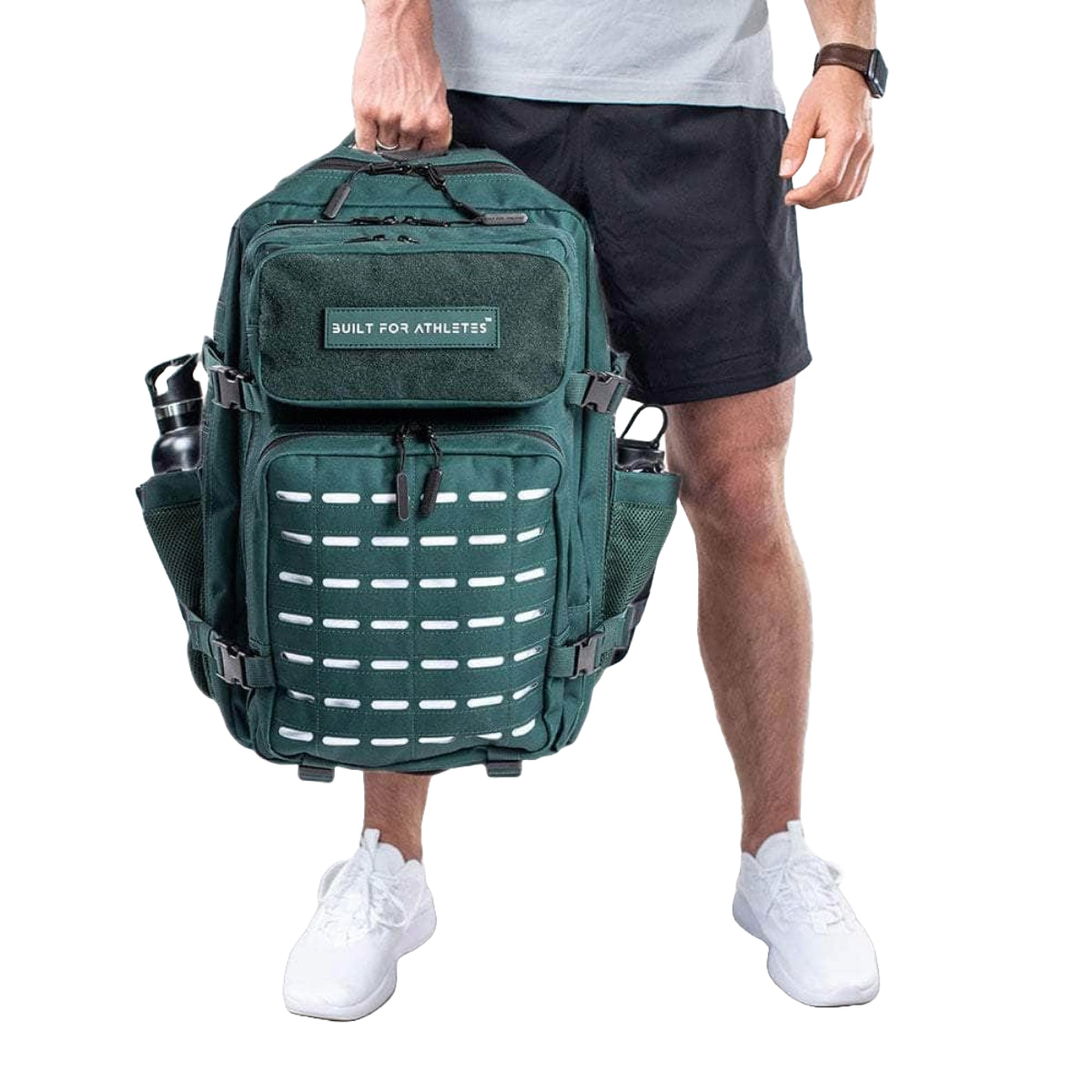 Forest Green Built For Athletes Large Gym Backpack   