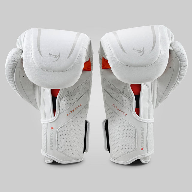 Fumetsu Alpha Pro MK2 Boxing Gloves White - lifestyle