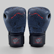 Fumetsu Dragon Slayer Boxing Gloves Blue/Black/Red - front view