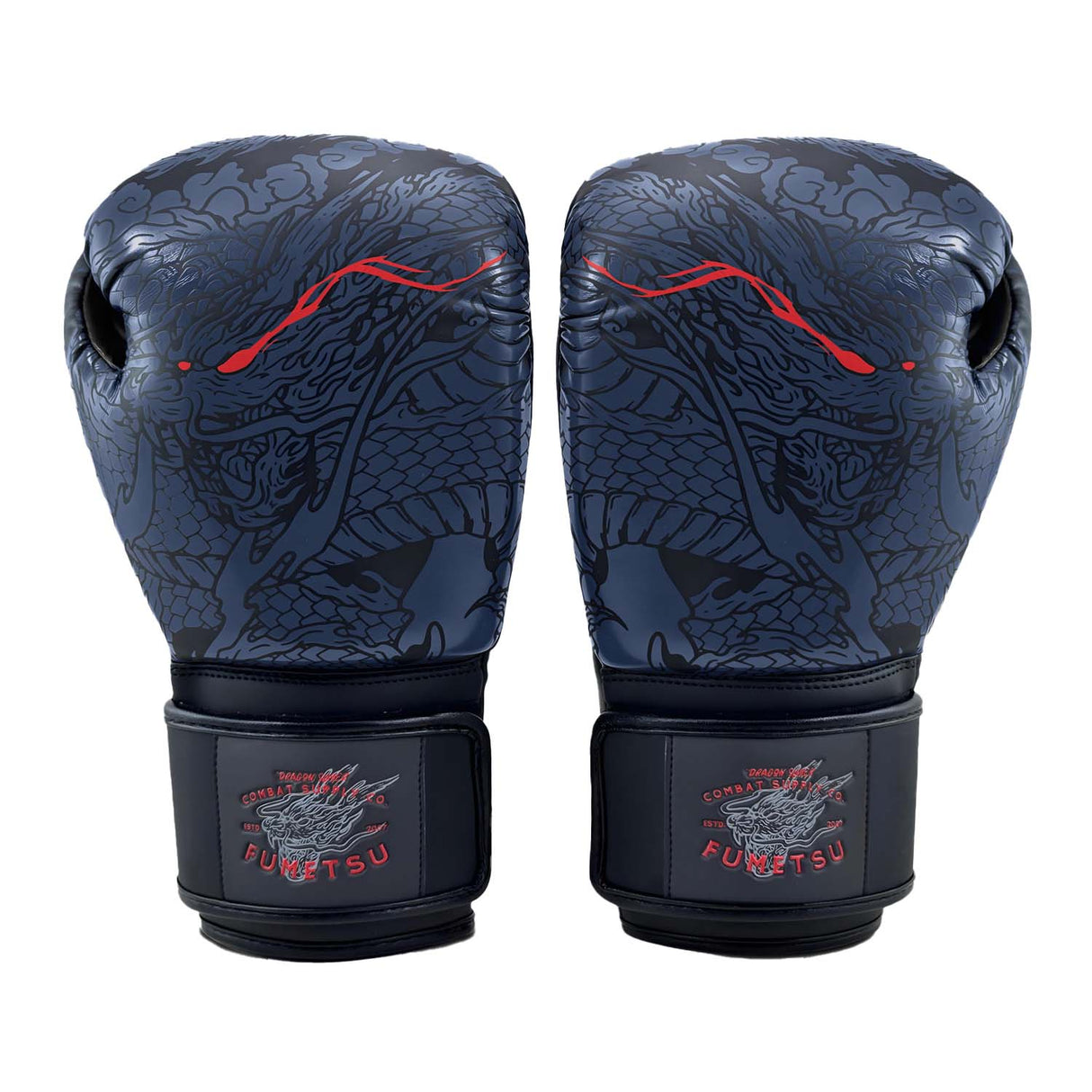 Fumetsu Dragon Slayer Boxing Gloves Blue/Black/Red