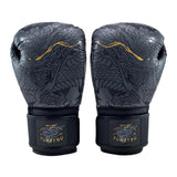 Fumetsu Dragon Tötungsboxhandschuhe Schwarz/Gold