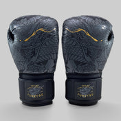 Fumetsu Dragon Slayer Boxing Gloves Black/Gold - front view