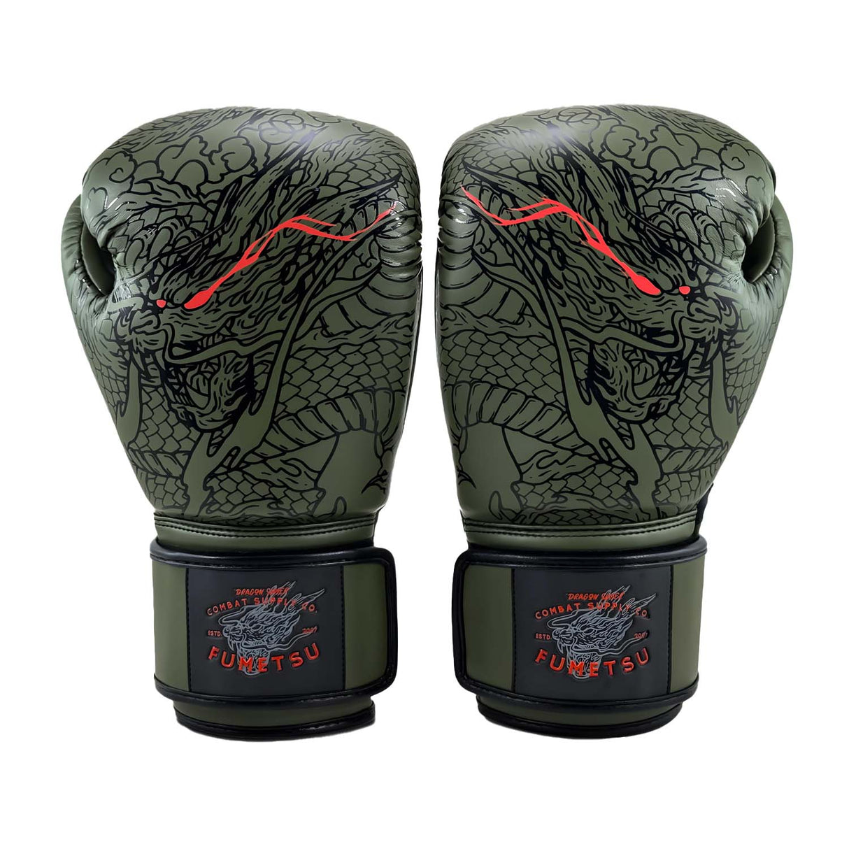 Fumetsu Dragon Slayer Boxing Gloves Khaki/Orange