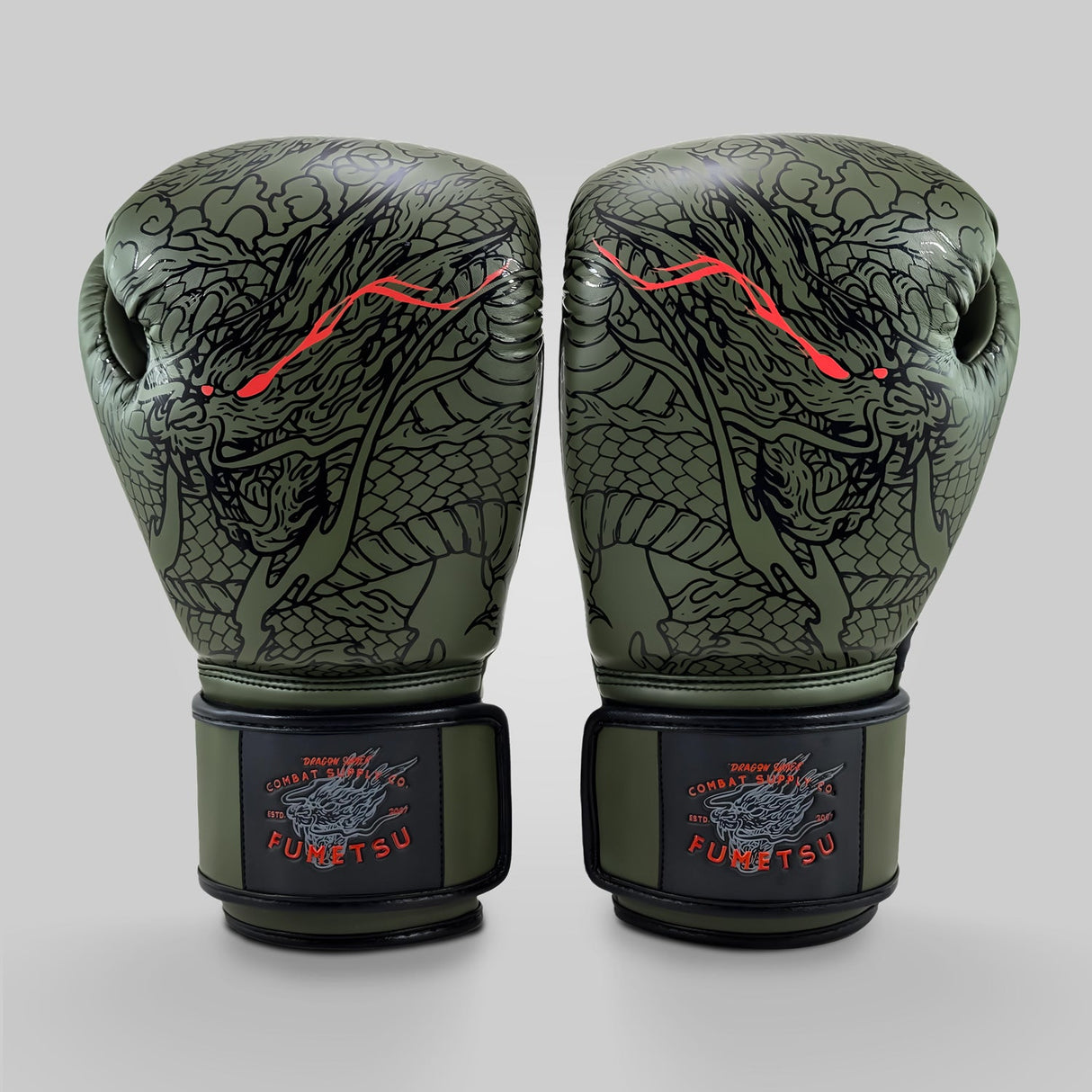 Fumetsu Dragon Slayer Boxing Gloves Khaki/Orange