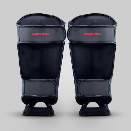 Fumetsu Dragon Slayer Shin Guards Blue/Black/Red