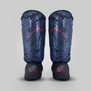 Fumetsu Dragon Slayer Shin Guards Blau/Schwarz/Rot