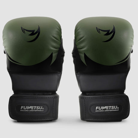 Fumetsu Ghost S3 MMA Sparring Gloves Khaki/Black