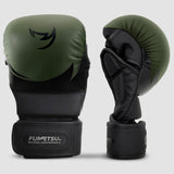 Fumetsu Ghost S3 Kinder MMA Sparring Handschuhe Khaki/Schwarz