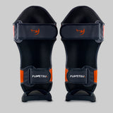 Fumetsu Icon Thai Shin Guards Black/Orange