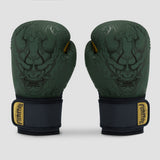 Fumetsu Oni ​​Boxing luvas cáqui/preto/ouro