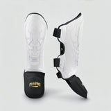 Fumetsu Oni ​​Shin Guards White/Black/Gold