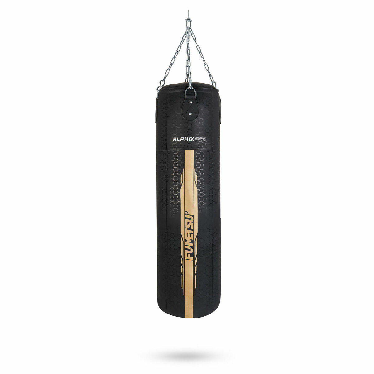 Fumetsu Alpha Pro 4ft Punch Bag Black/Gold   