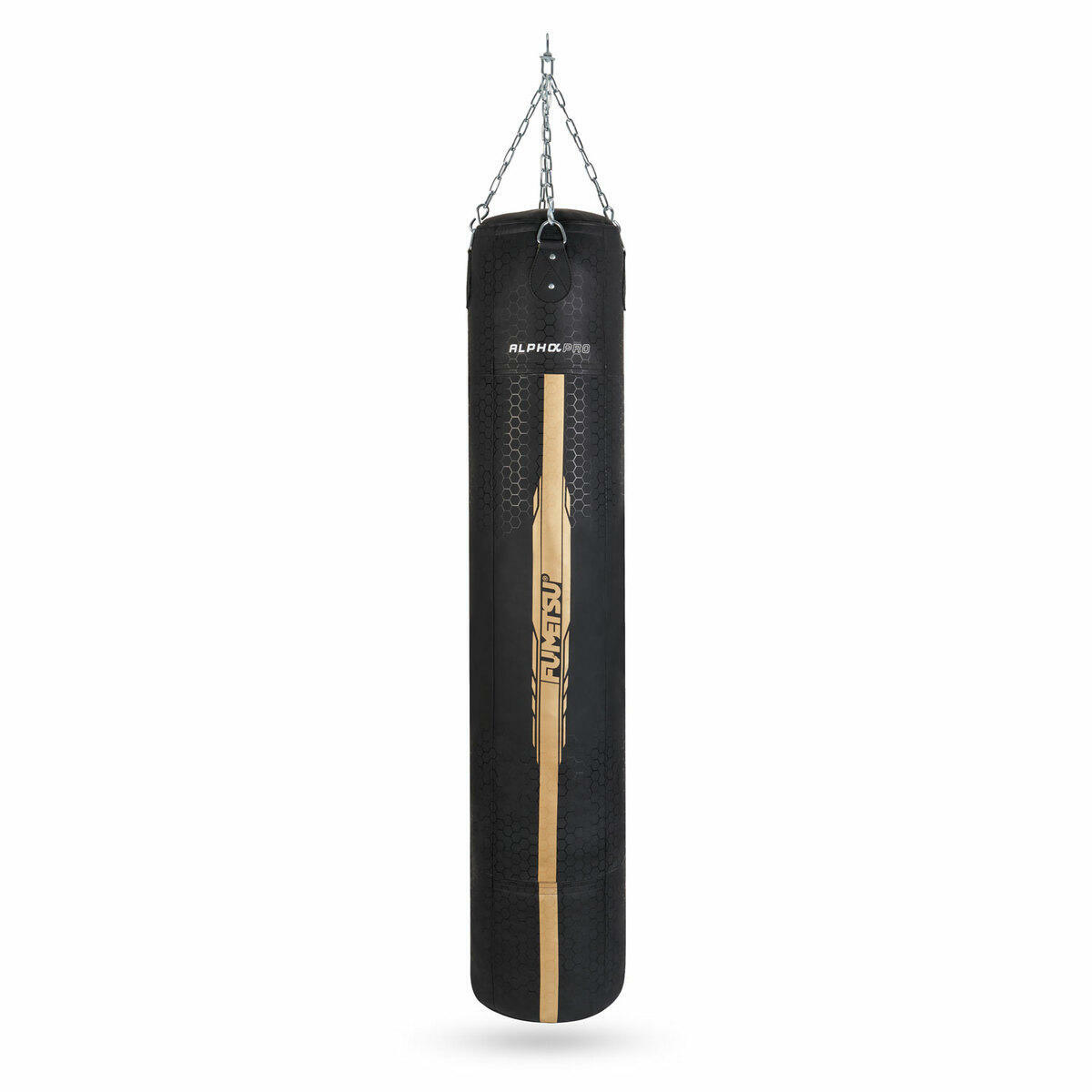 Fumetsu Alpha Pro 6ft Punch Bag Schwarz/Gold