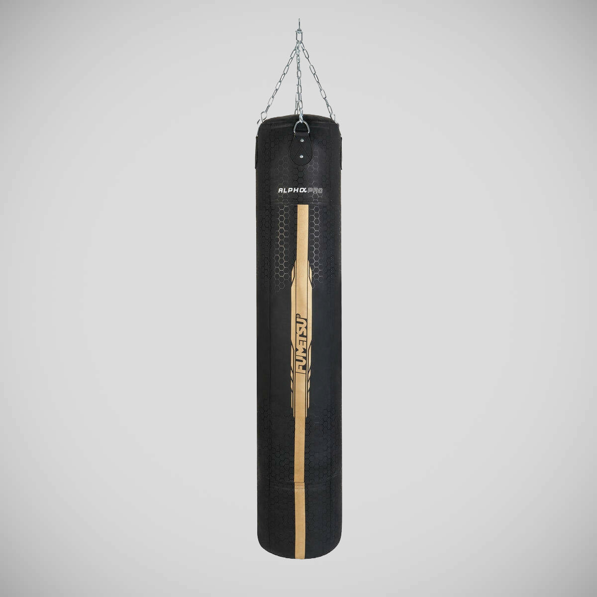 Fumetsu Alpha Pro 6ft Punch Bag Schwarz/Gold