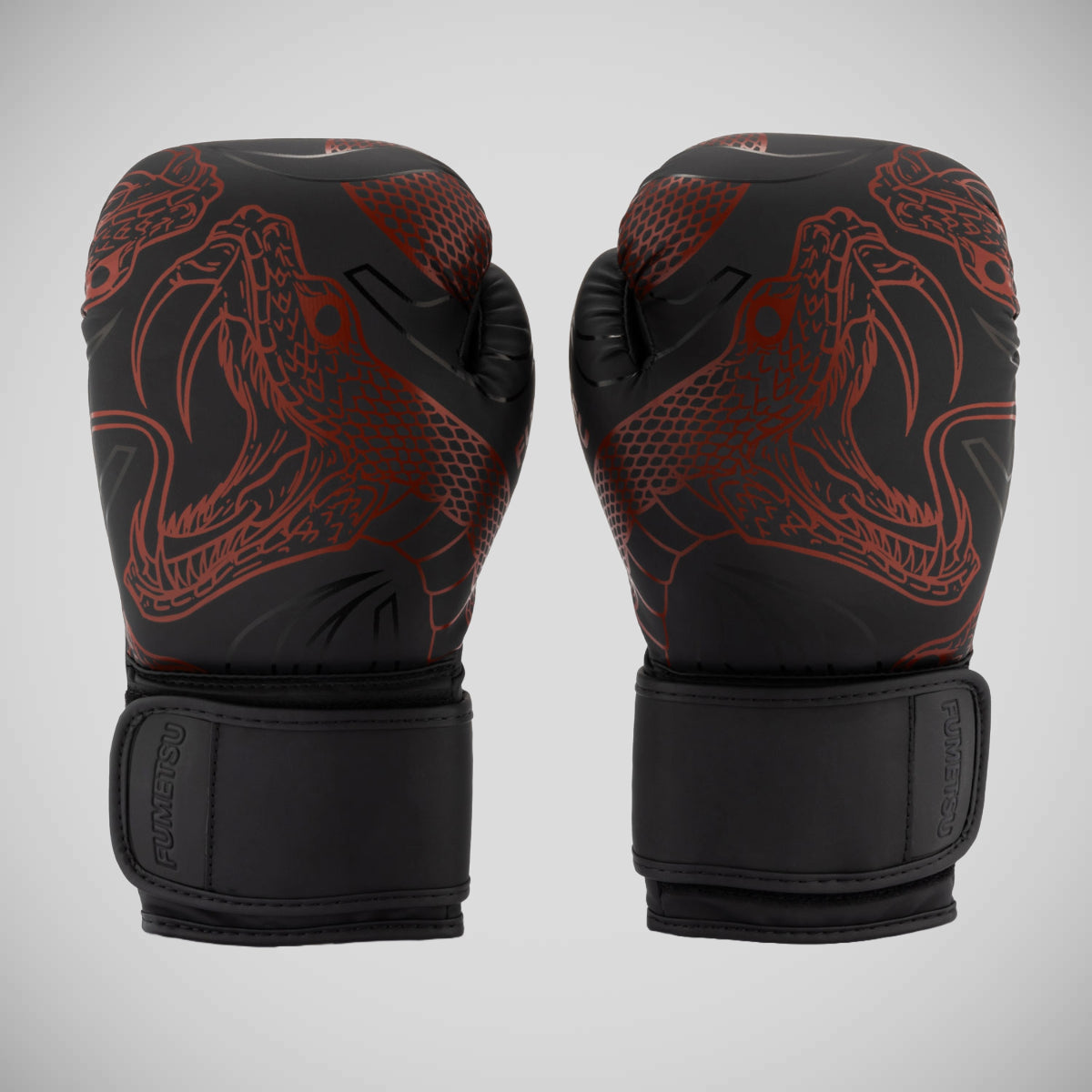 FUMETSU ANACONDA Luvas de boxe preto/vermelho