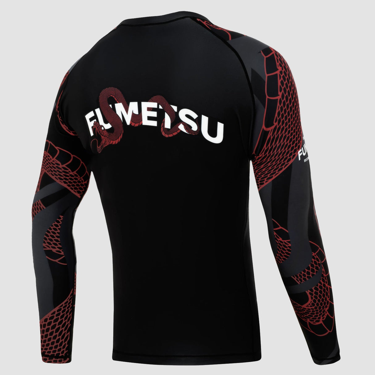 Fumetsu Anaconda Long Sleeve Rash Guard Black/Red
