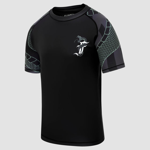 Fumetsu Anaconda Short Sleeve Rash Guard Black/Khaki