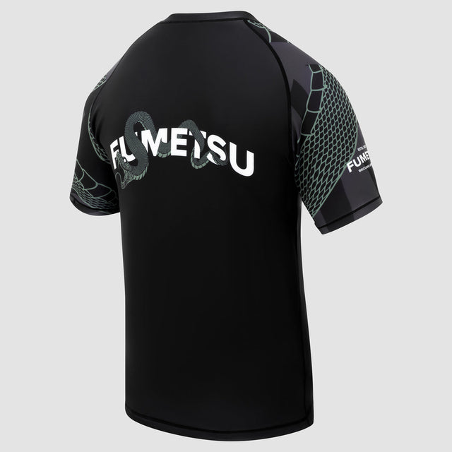 Fumetsu Anaconda Short Sleeve Rash Guard Black/Khaki