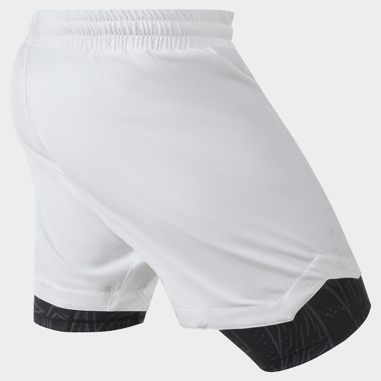 Fumetsu Berserker Dual Layer Fight Shorts White/Black