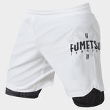 Fumetsu Berserker Dual Layer Fight Shorts White/Black