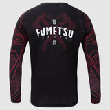 Fumetsu Berserker Rash Guard z długim rękawem w kolorze czarnym/czerwonym