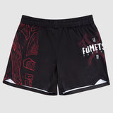 Fumetsu Berserker V-Lite Fight Shorts Black/Red