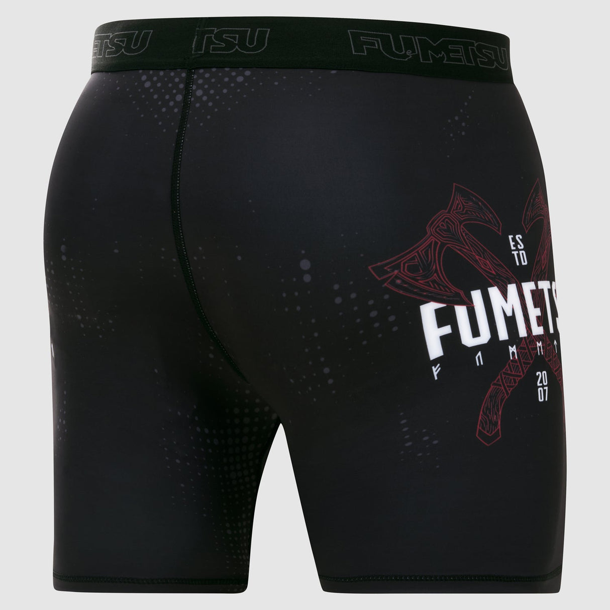 Fumetsu Berserker Vale Tudo shorts Black/Red