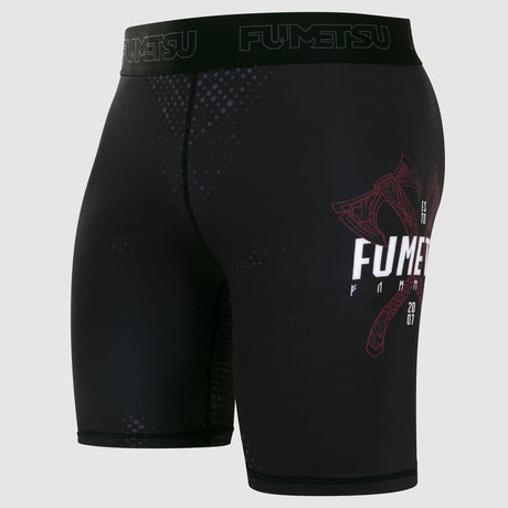 Fumetsu Berserker Vale Tudo shorts Black/Red