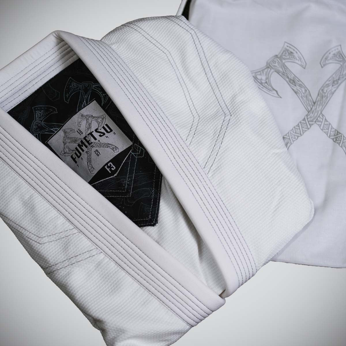 White Fumetsu Berserker Womens BJJ Gi   