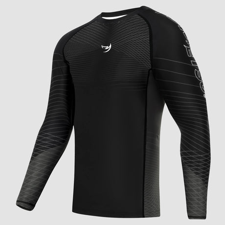 Fumetsu Competitor MK2 Long Sleeve Rash Guard Black/Black