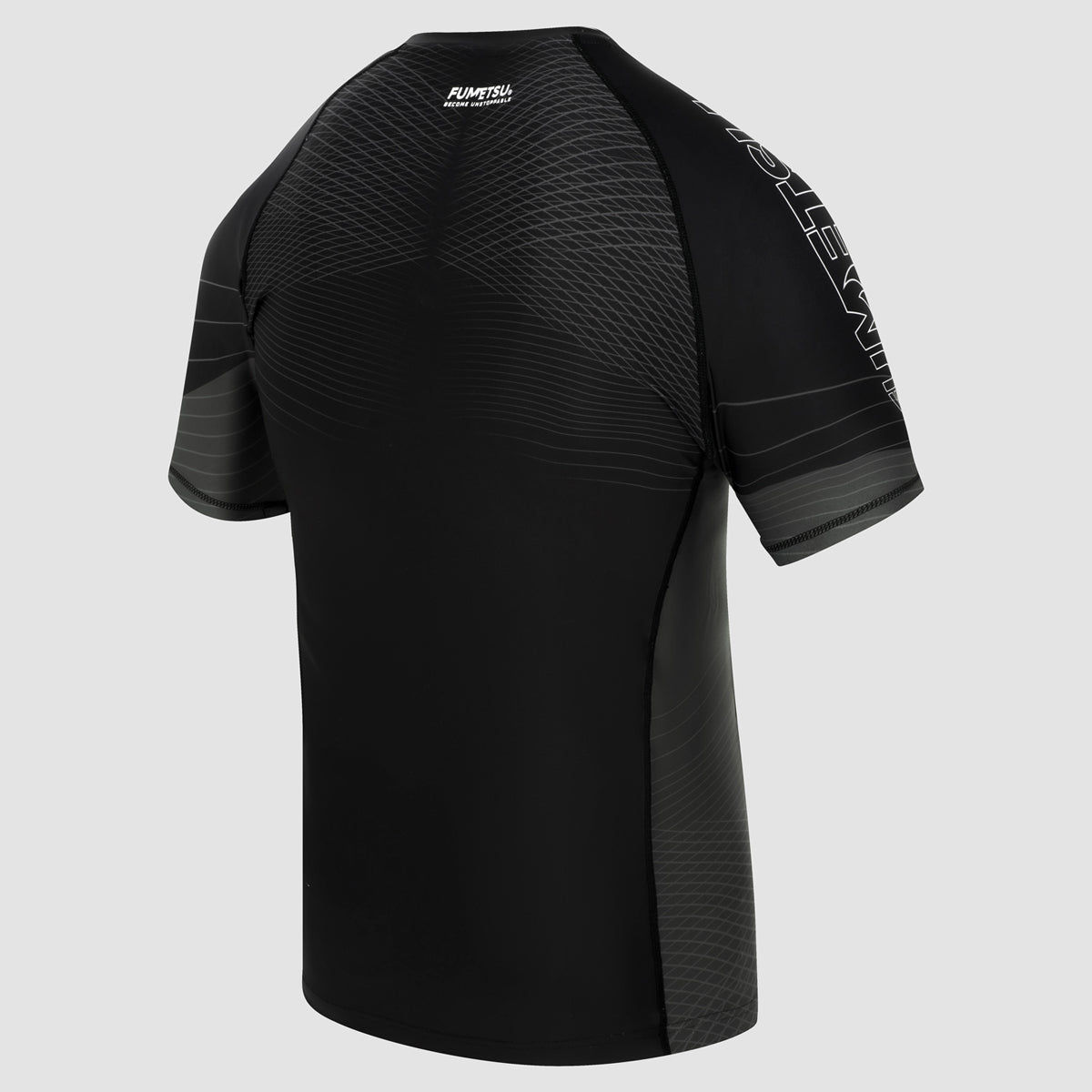 Fumetsu Competitor MK2 Short Sleeve Rash Guard Black/Black