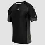 Fumetsu Competitor MK2 Short Sleeve Rash Guard Black/Black