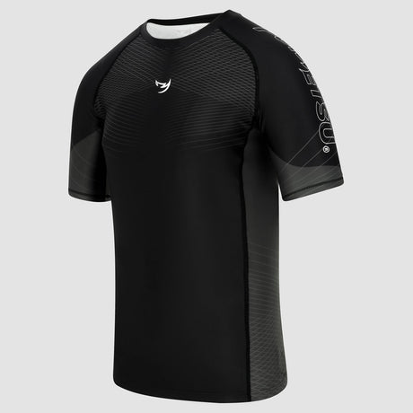 Fumetsu Competitor MK2 Short Sleeve Rash Guard Black/Black