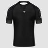 Fumetsu Competitor MK2 Short Sleeve Rash Guard Black/Black