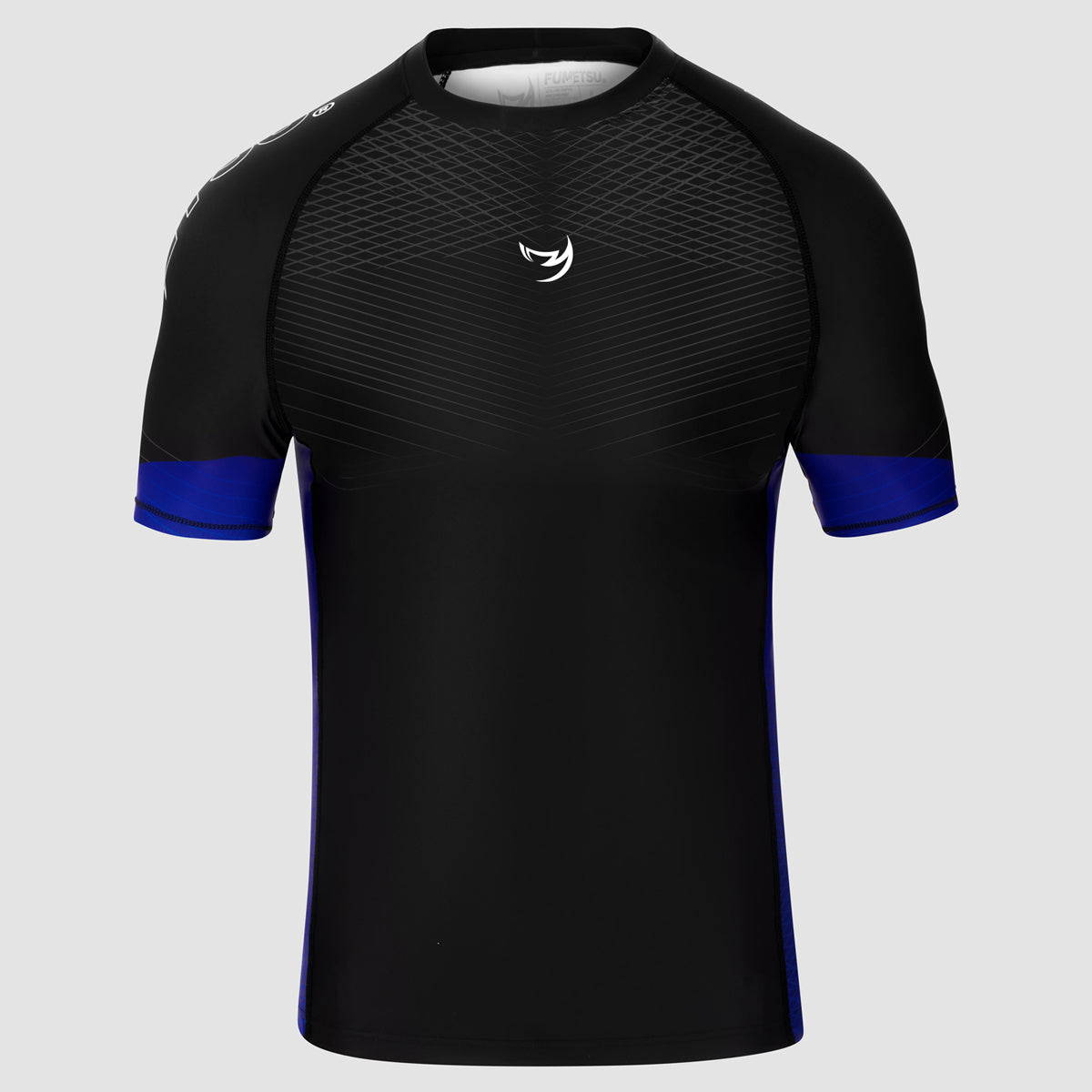 Fumetsu Competitor MK2 Short Sleeve Rash Guard Black/Blue