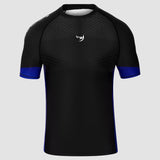Fumetsu Competitor MK2 Short Sleeve Rash Guard Black/Blue