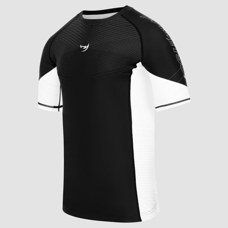 Fumetsu Competitor MK2 Short Sleeve Rash Guard Black/White