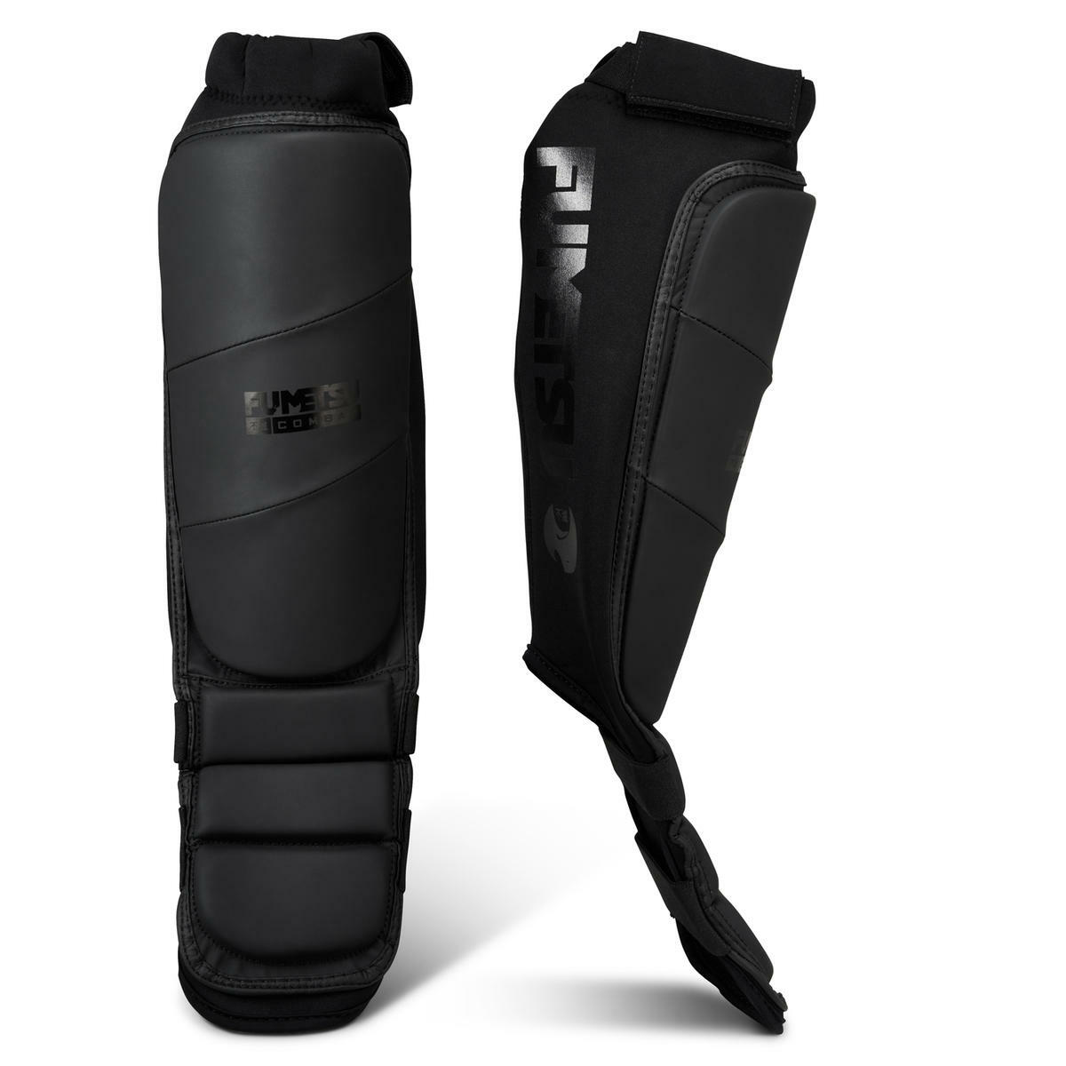 Fumetsu Ghost MMA Shin Guards Black/Black