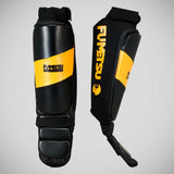 Fumetsu Ghost MMA Shin Guards noir / orange