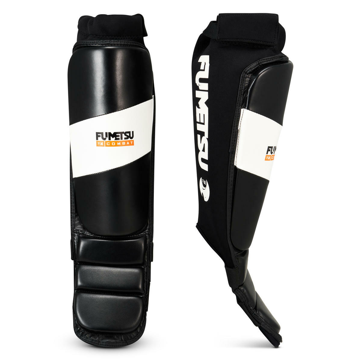 Fumetsu Ghost Mma Shin Guards Black/White