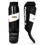 Fumetsu fantasma mma shin guardas preto/branco