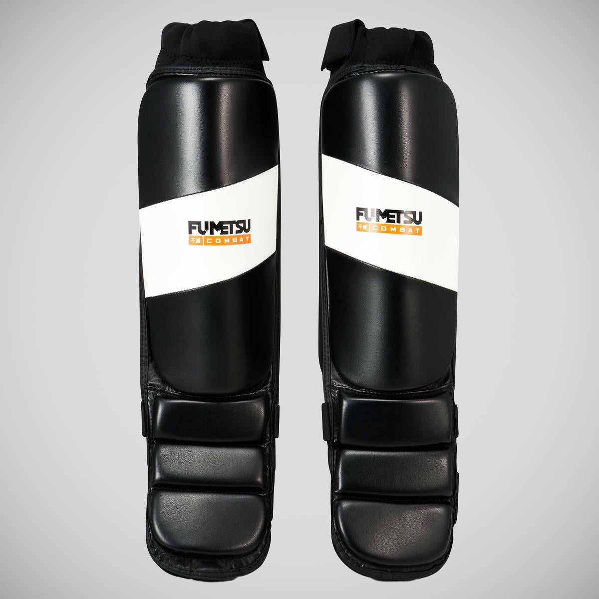 fumetsu Ghost MMA Shin Gards Black/White