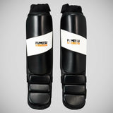 Fumetsu fantasma mma shin guardas preto/branco