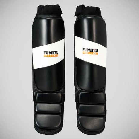 FUMETSU Ghost MMA Shin Guards Black/White