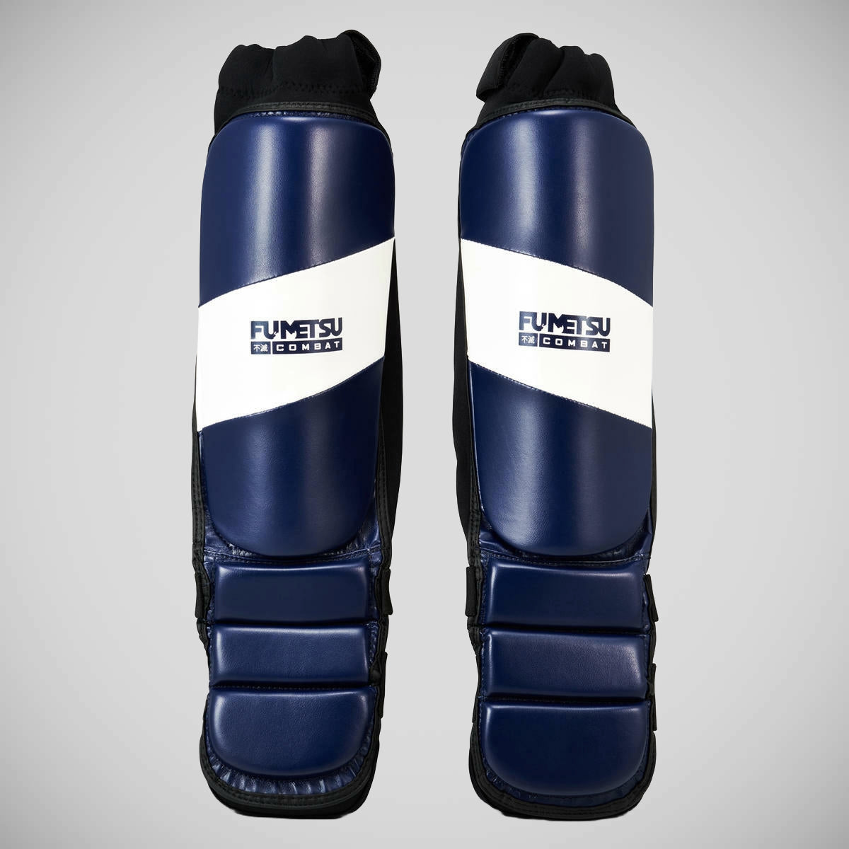 Fumetsu Ghost MMA Shin Guards Navy / White