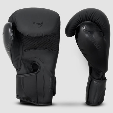 Fumetsu Ghost S3 Boxing Gloves Black/Black - back view